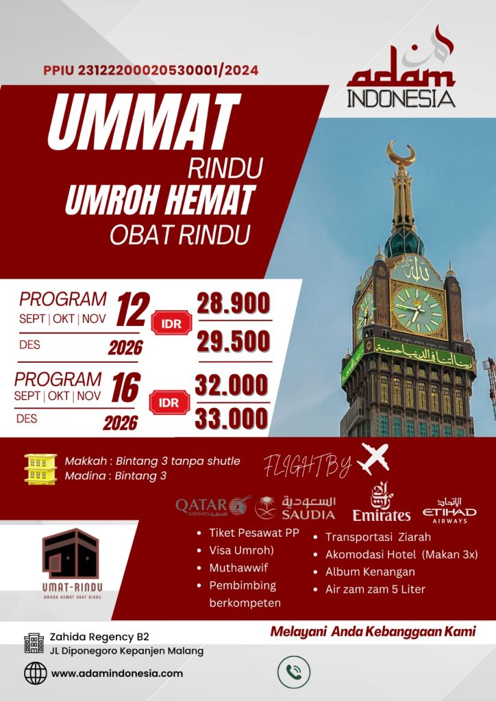 umroh ummat rindu